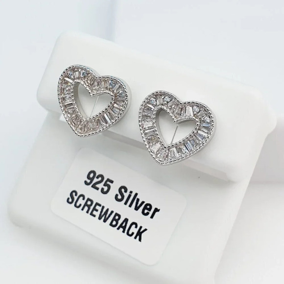 - 925 Sterling Silver Cubic Zirconia Earrings, U19254819 - Picture 11 of 11